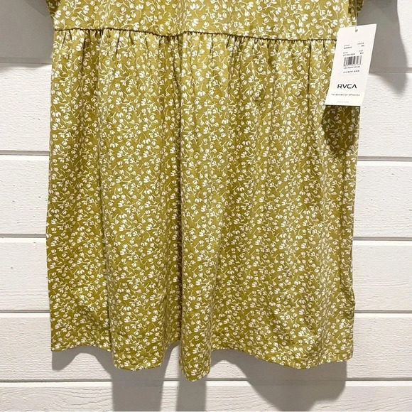 NWT RVCA City Vibes Babydoll Mini Dress Size M/10 - Picture 9 of 15